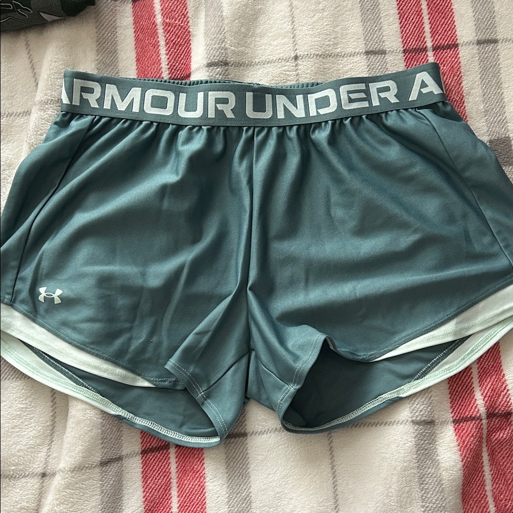 Under Armour Women's Blue Athletic Shorts